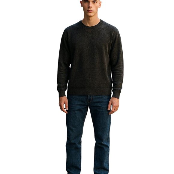 Paul Smith Sweatshirt Crew Neck Long Sleeve Black Men's Large - Picture 1 of 7